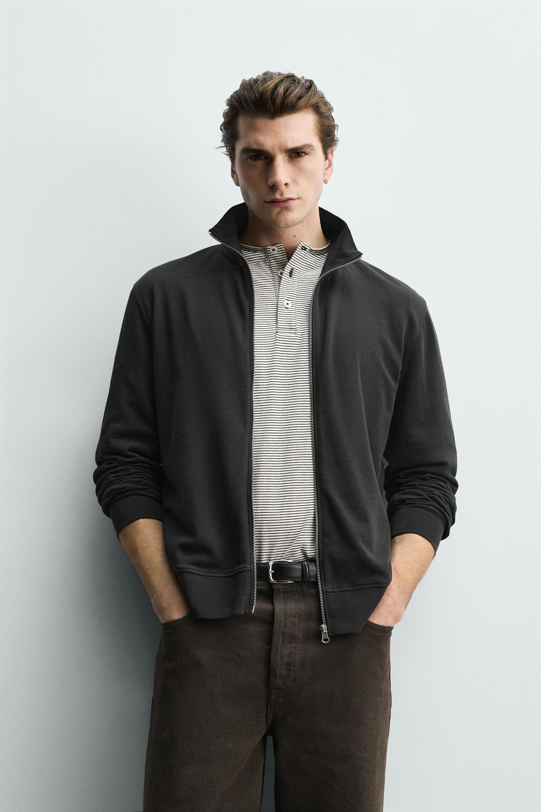 SWEAT REGULAR FIT ZIPPÉ